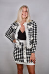 Jessica's Houndstooth Office Suit Set