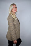 Annie's Plaid Blazer