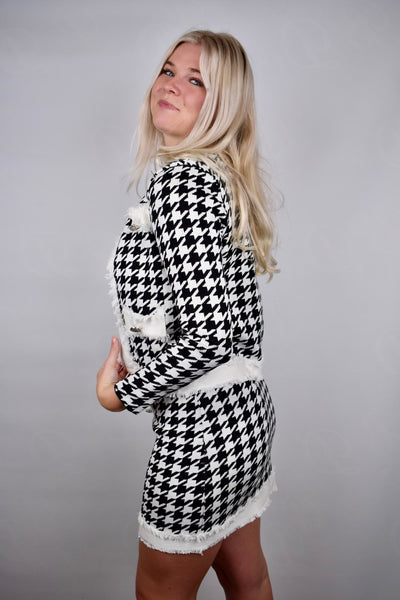 Jessica's Houndstooth Office Suit Set