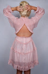 Charlotte's Ruffle Chiffon Dress