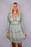 Marie's Ruffle Chiffon Dress