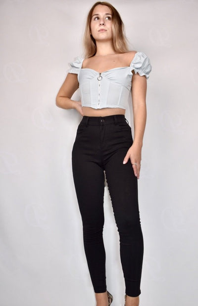 Reagan's Black Skinny Jeans