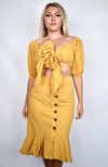 Victoria's Two-piece suit off shoulder Mermaid Set