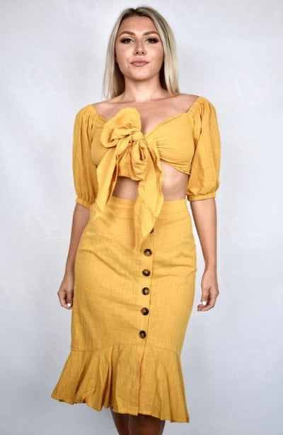 Victoria's Two-piece suit off shoulder Mermaid Set