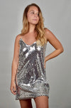 Sydney's Silver Sequined Dress