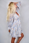 Nicole's Ruffle Chiffon Dress