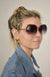 Harper's Oversized Rimless Sunnies