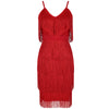 Eva's Tassel Evening Dress