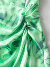 Jade's Floral Tie Dye Flower Dress
