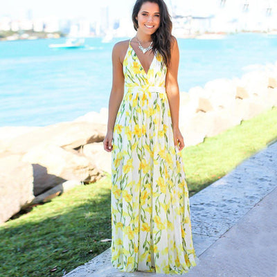 Serena's Floral Maxi Dresses