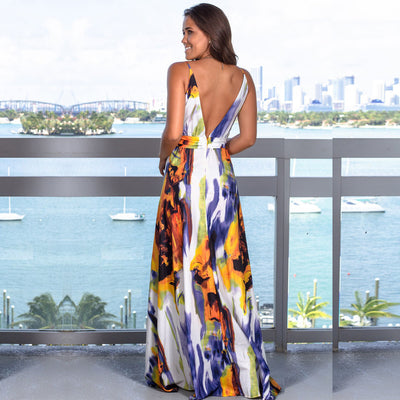 Serena's Floral Maxi Dresses