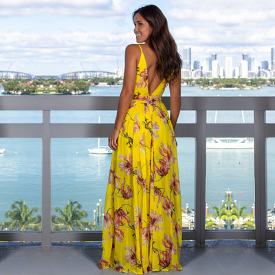 Serena's Floral Maxi Dresses