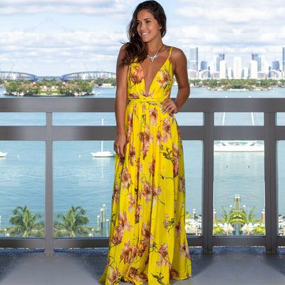Serena's Floral Maxi Dresses