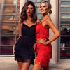 Eva's Tassel Evening Dress