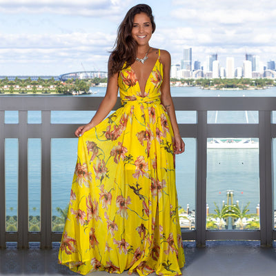 Serena's Floral Maxi Dresses