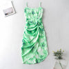 Jade's Floral Tie Dye Flower Dress