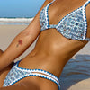 Arianna's Vintage Blue Bikini