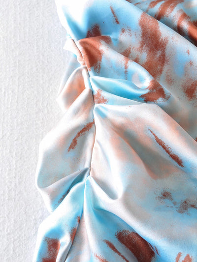Jade's Floral Tie Dye Flower Dress