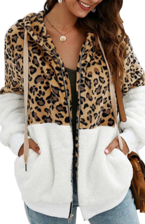 Shelby's Leopard Hoodie