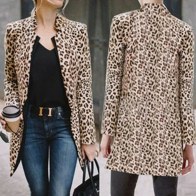 Lora's Leopard Blazer