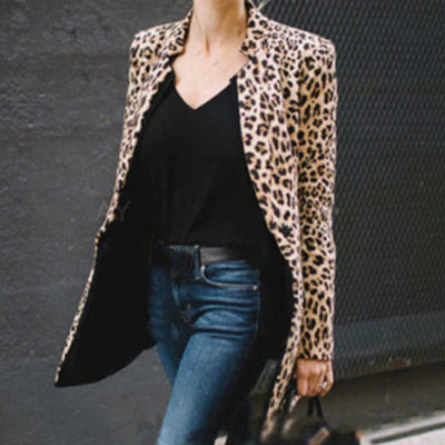 Lora's Leopard Blazer