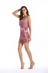 Arie's Lace Fringed Dress