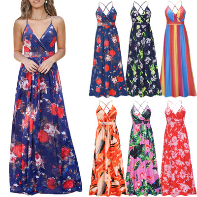 Serena's Floral Maxi Dresses