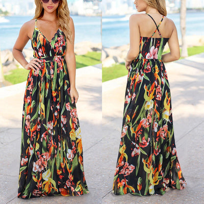 Serena's Floral Maxi Dresses