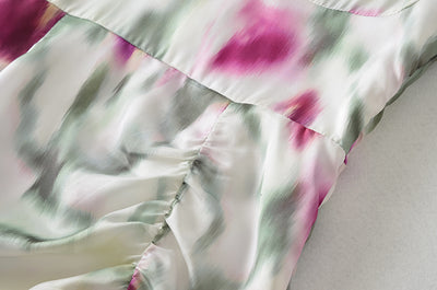 Jade's Floral Tie Dye Flower Dress