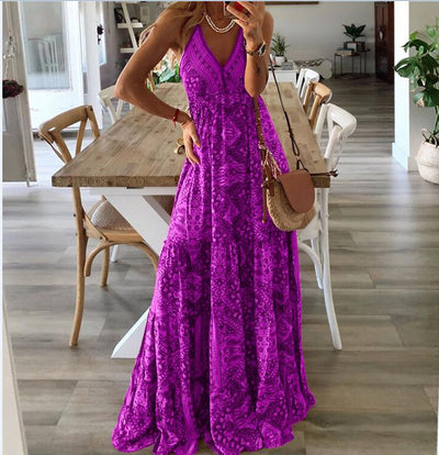 Serena's Floral Maxi Dresses