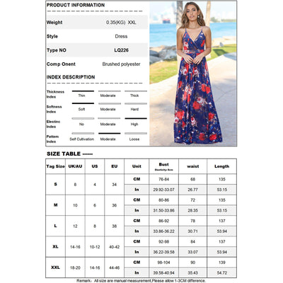 Serena's Floral Maxi Dresses