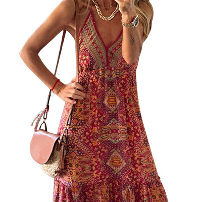 Serena's Floral Maxi Dresses