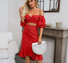 Victoria's Two-piece suit off shoulder Mermaid Set