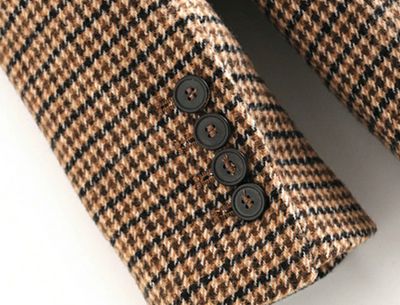 Annie's Plaid Blazer