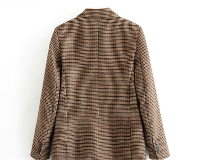 Annie's Plaid Blazer