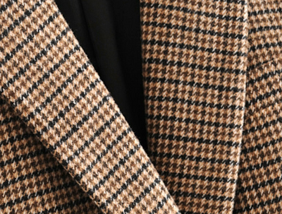 Annie's Plaid Blazer