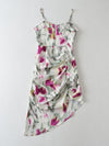 Jade's Floral Tie Dye Flower Dress