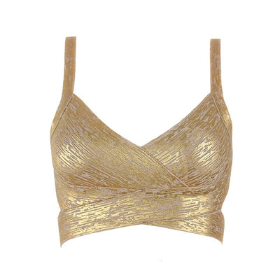 Jasmine's Metallic Skirt and Top Set