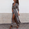 Veronica's Snakeskin Dress