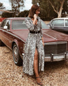 Veronica's Snakeskin Dress