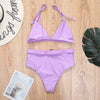 Bella's High-Waisted Belt Bikinis