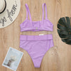 Bella's High-Waisted Belt Bikinis