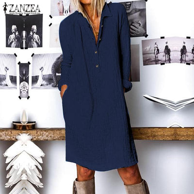 Caroline's  Linen Sundress
