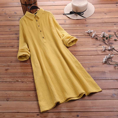 Caroline's  Linen Sundress