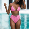 Bella's High-Waisted Belt Bikinis