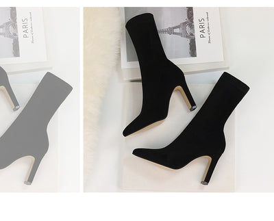 Sabrina's High Heel Ankle Boots