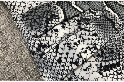 Ava's Snake-Print Suit