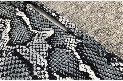 Ava's Snake-Print Suit