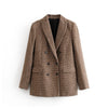 Annie's Plaid Blazer
