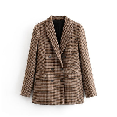 Annie's Plaid Blazer